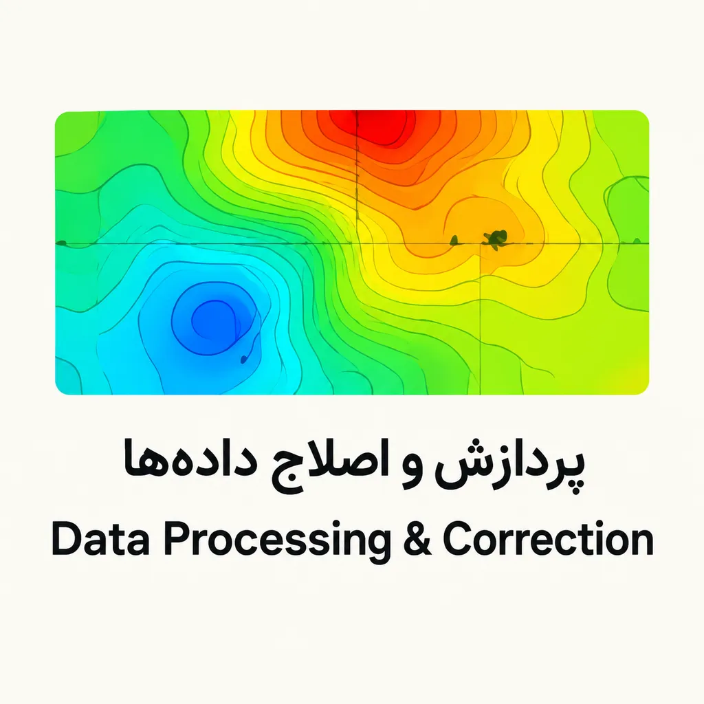 مرحله چهارم: پردازش و اصلاح داده های مغناطیسی
